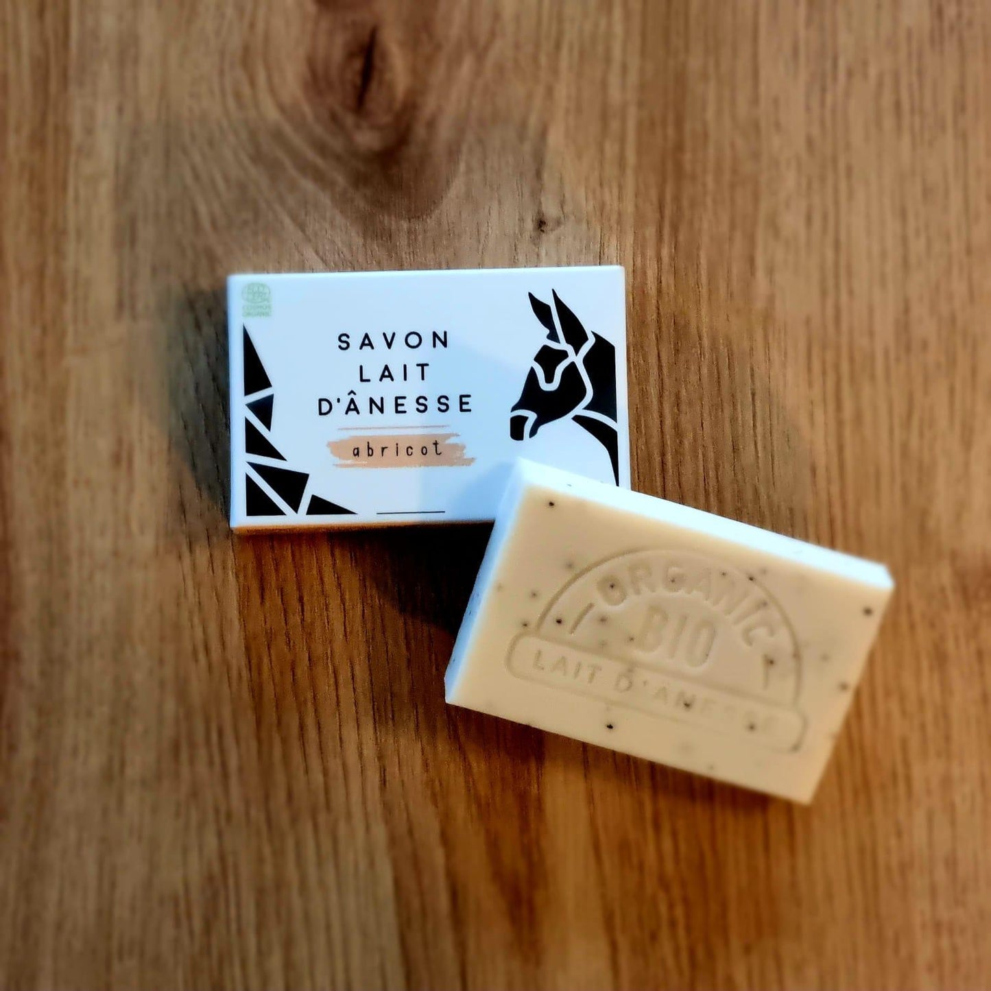 Savon au lait d'ânesse - Parfum Abricot