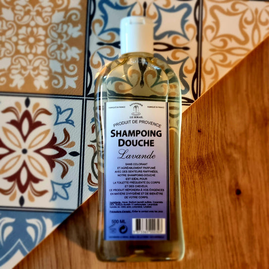 Shampoing douche lavande le Sérail 500ml