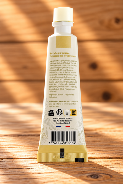 Crème mains au lait d’ânesse – 30 ml