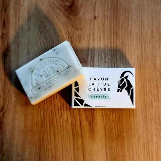 Savon au lait de chèvre romarin