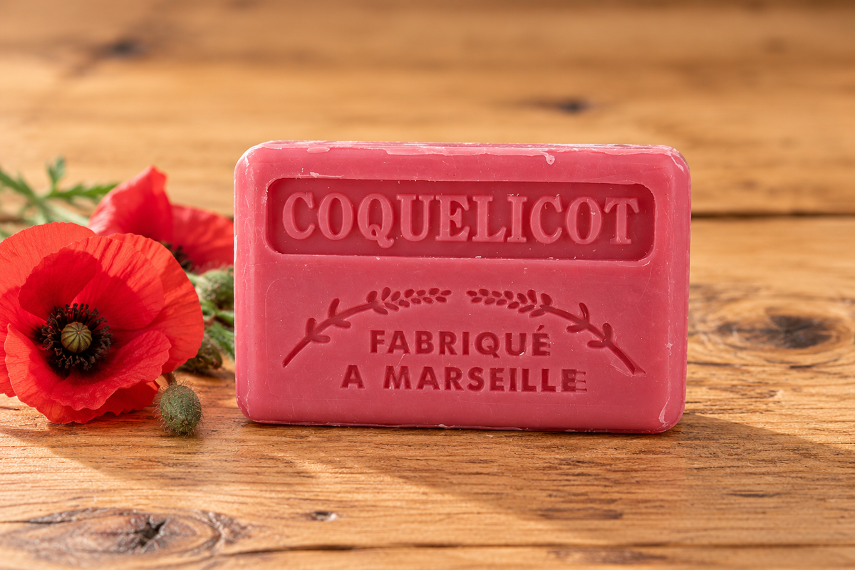 Savon Cocquelicot