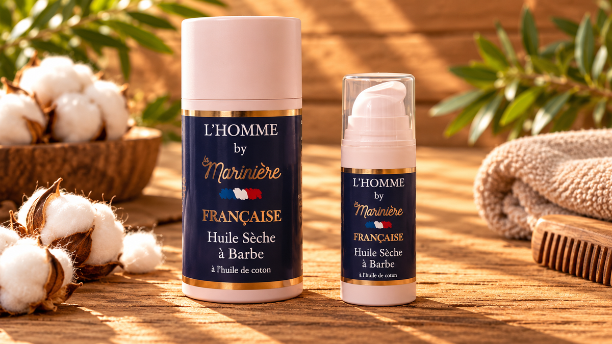 Huile sèche à barbe l’Homme