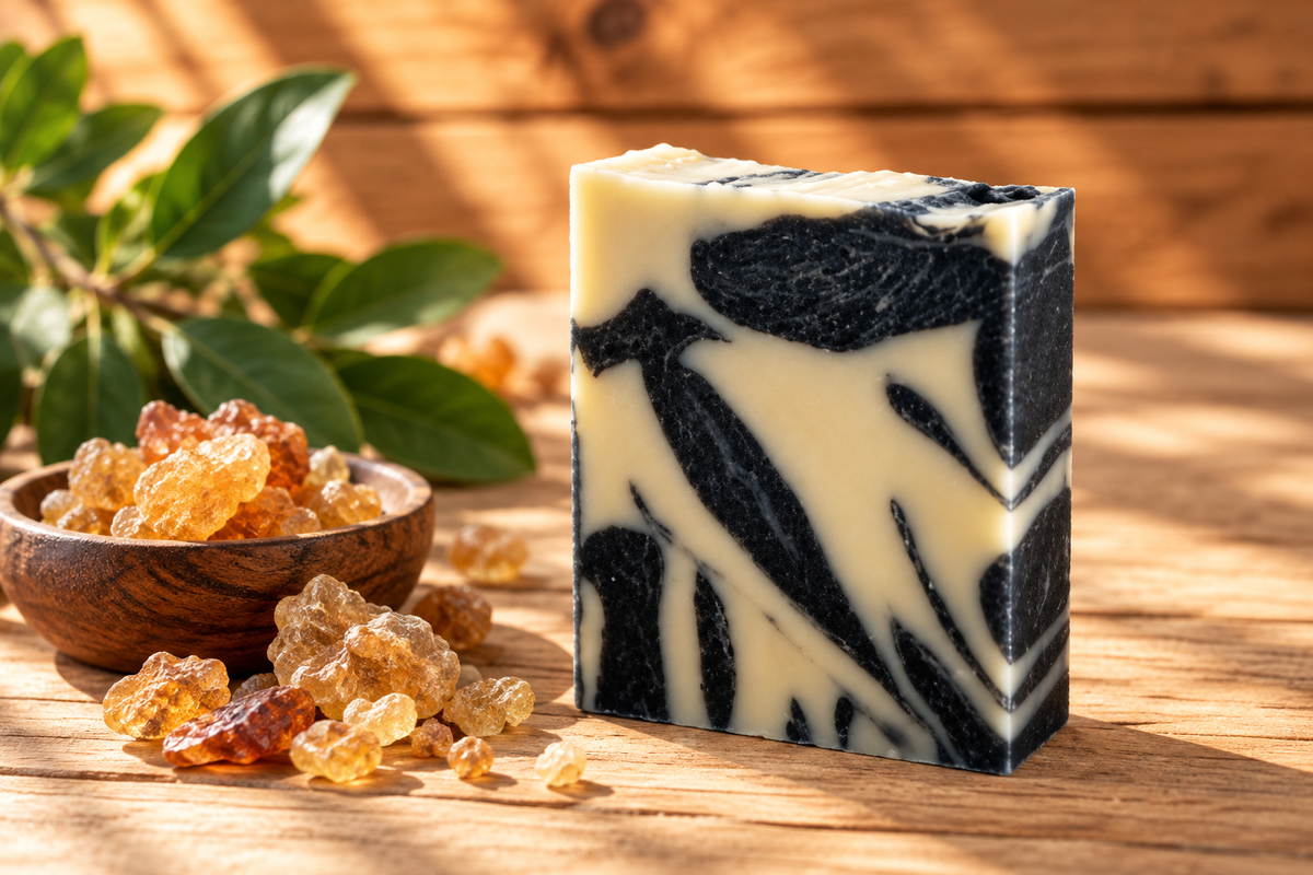 Savon Benjoin & Charbon végétal actif