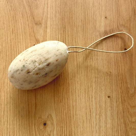 Savon corde exfoliant au lavandin
