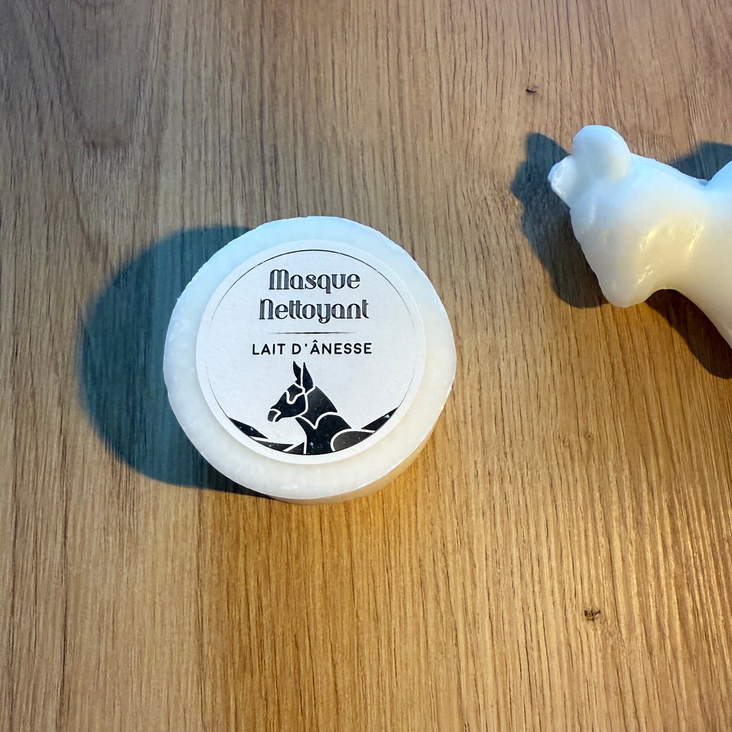 Masque nettoyant visage au lait d'ânesse