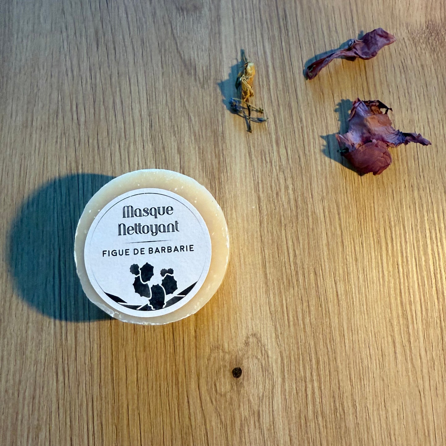 Masque nettoyant visage à l'huile figue de barbarie