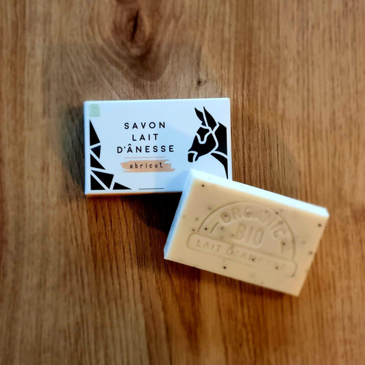 Savon au lait d'ânesse - Parfum Abricot