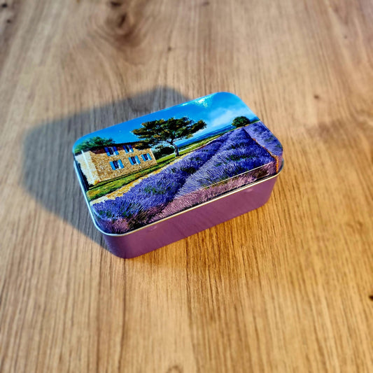 Boîte à savon en métal