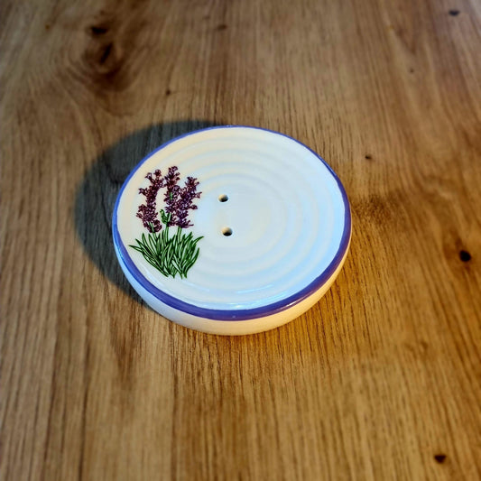 Porte savon rond